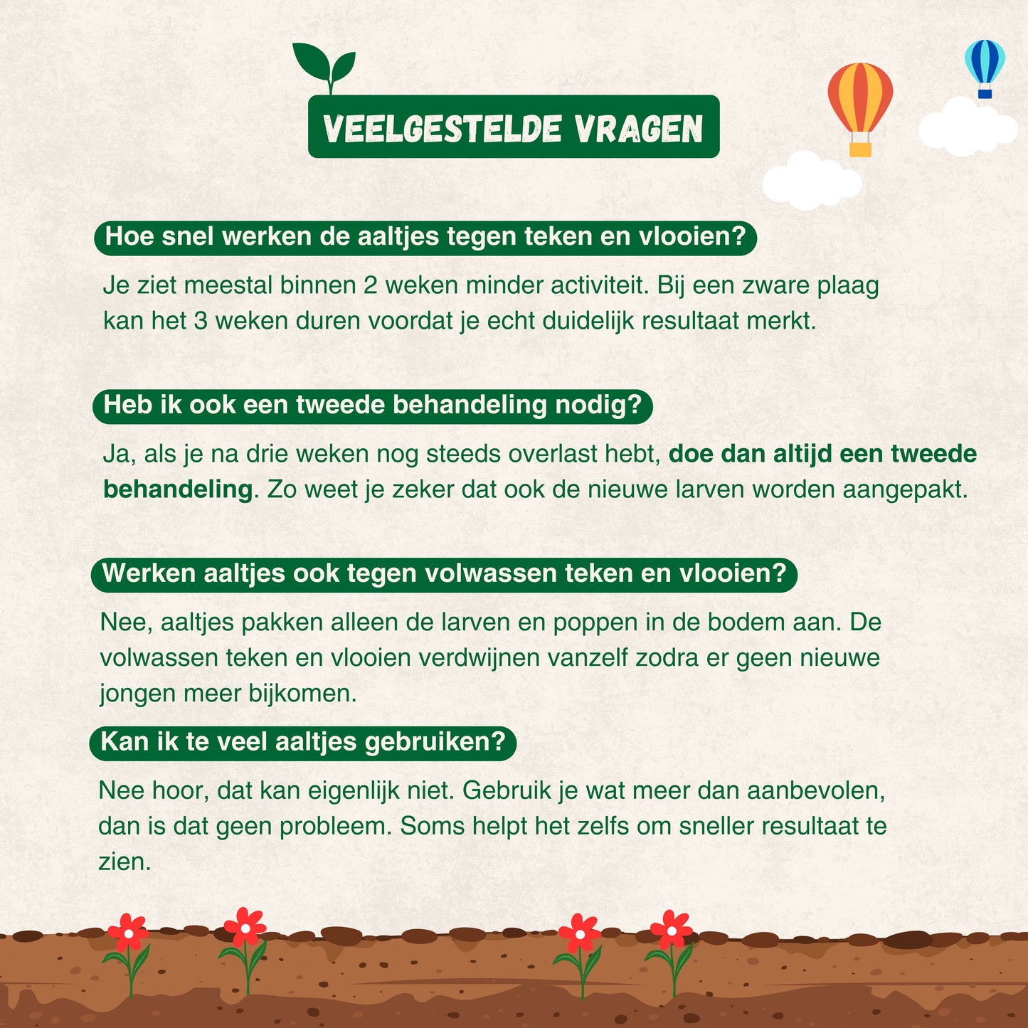 Aaltjes tegen Teken & Vlooien