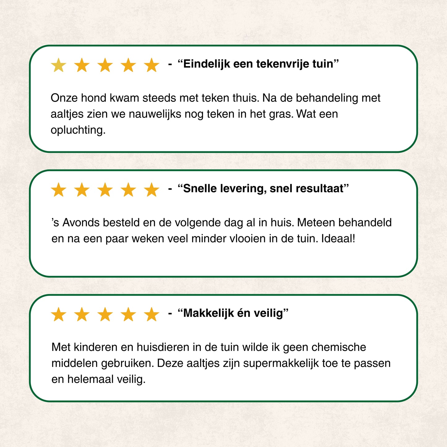 Aaltjes tegen Teken & Vlooien