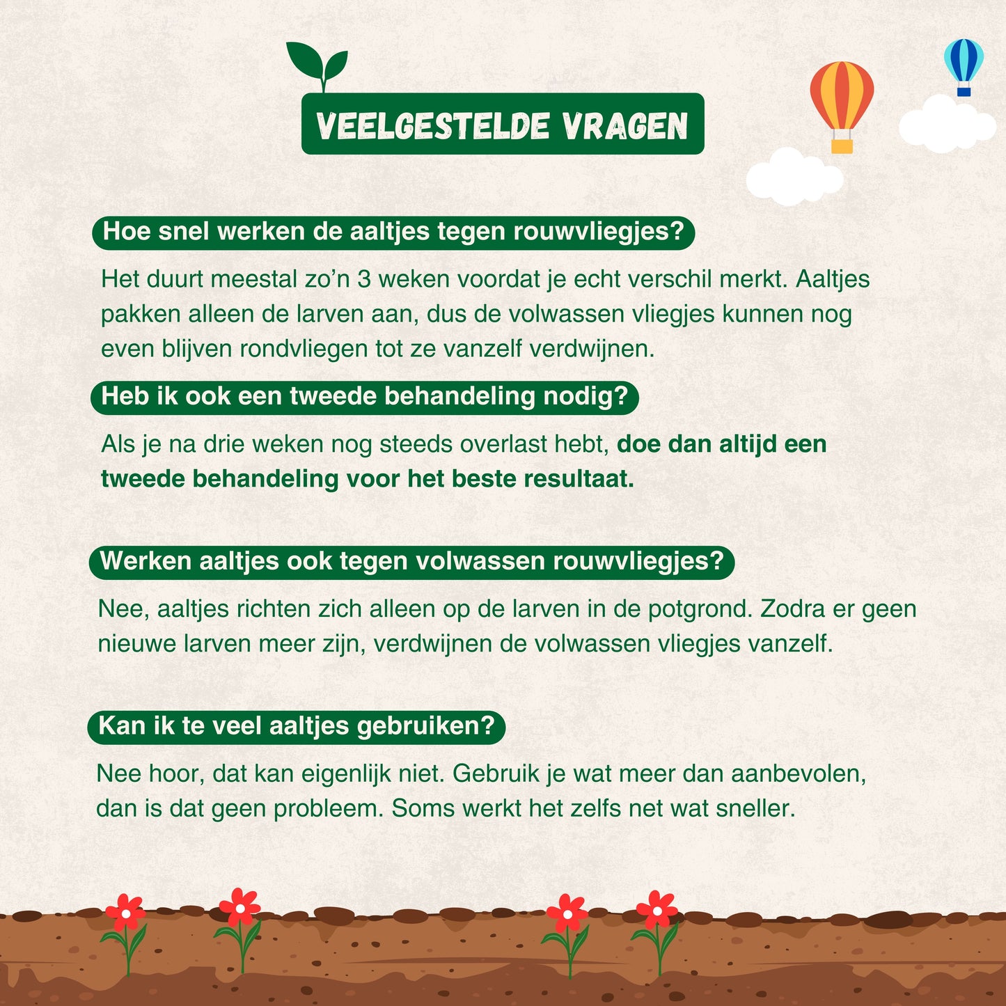 Aaltjes tegen Rouwvliegjes